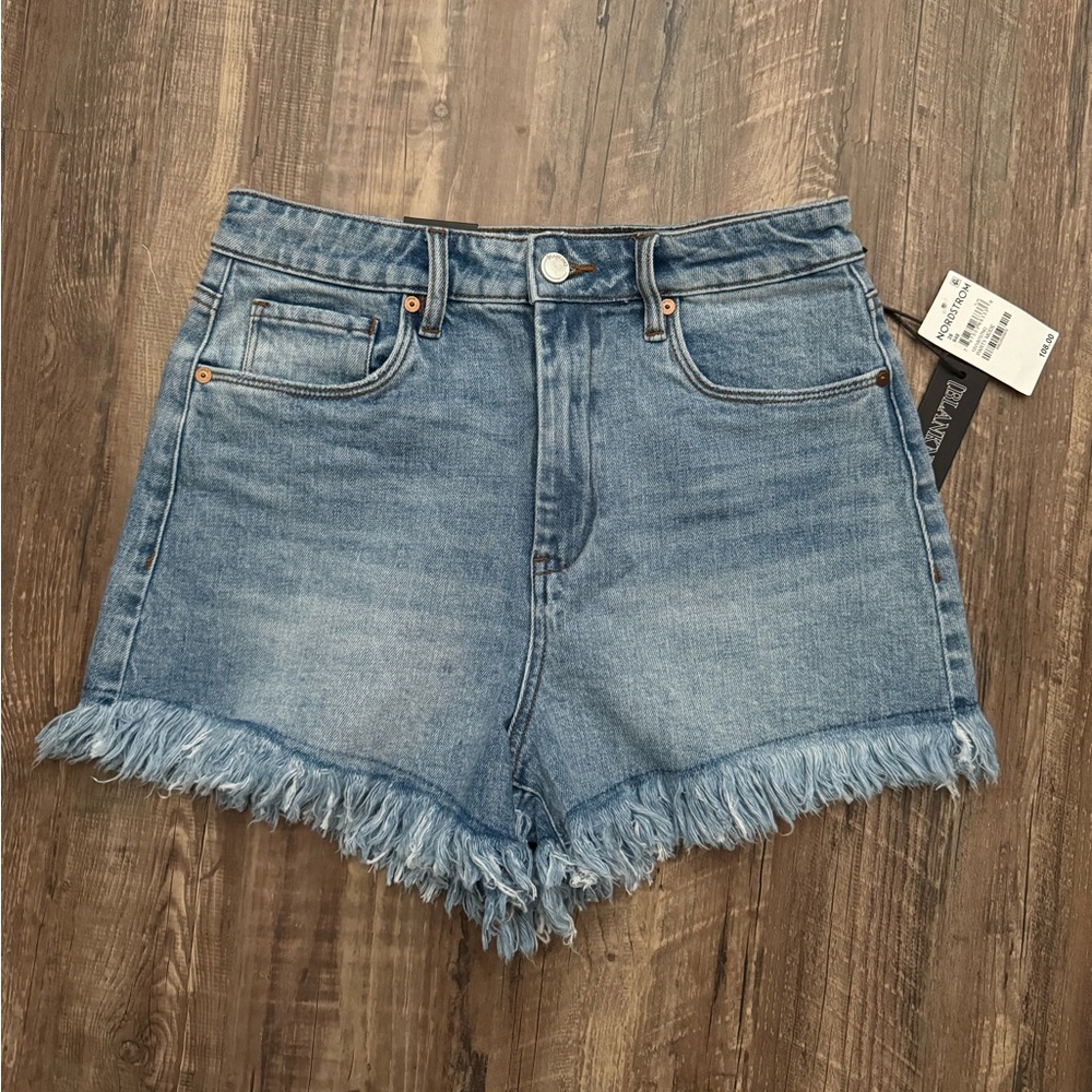 NWT Blank NYC The Reeve High Rise Ribcage Shorts